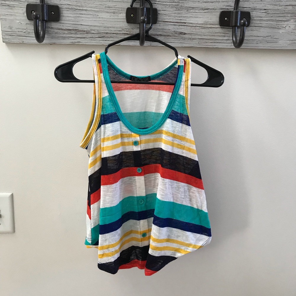 Stripe top by Love Coulture
